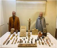 سقوط تاجري آثار بـ 53 قطعة فرعونية بالمنيا