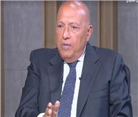 سامح شكري السلطتان التشريعية والتنفيذية تعملان على تعزيز الدولة المصرية