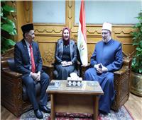 وكيل الأزهر يستقبل وزير الشؤون الدينية بولاية صباح الماليزية لبحث سبل التعاون المشترك