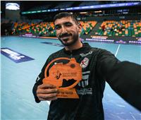 يحيى خالد أفضل لاعب في مباراة مصر وأنجولا ببطولة أفريقيا لليد