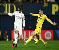 الشوط الأول| تعادل سلبي بين ريال مدريد وفياريال في الدوري 