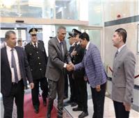 محافظ أسوان يقدم التهنئة لمدير الأمن والقيادات الأمنية بمناسبة عيد الشرطة الـ 74
