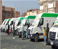 الكشف على 727 مواطنًا بالقافلة الطبية بقرية الأبطال بالقنطرة شرق