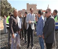 محافظ سوهاج يتفقد أعمال البعثة الأمريكية بمعبد رمسيس الثاني بابيدوس