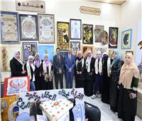 الأمين الأعلى للأزهر يتفقد أنشطة جناح الأزهر بمعرض الكتاب