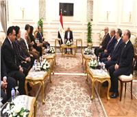 رئيس مجلس النواب يستقبل نقيب الإعلاميين