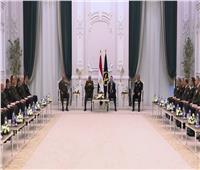 وزير الداخلية يستقبل وزير الدفاع والإنتاج الحربي لتهنئته بعيد الشرطة