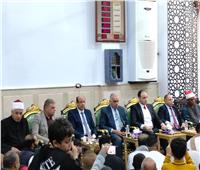 أمسية دينية بالمسجد الكبير بقرية الشرفا احتفالاً بليلة النصف من شعبان 