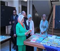 نائب محافظ دمياط تقرر مد «معرض الكتاب» بمكتبة مصر العامة لنهاية إجازة نصف العام