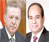 توافق وشراكة| زيارة أردوغان للقاهرة تتصدر اهتمامات الإعلام التركى