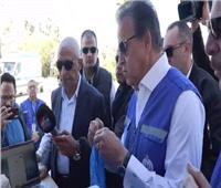 وزير الصحة يتفقد حجم الجاهزية الطبية بالجانب المصري لمعبر رفح