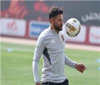 ياسر إبراهيم ينتظم في التدريبات الجماعية للأهلي