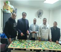 ضبط 5 طن أعلاف ومبيدات زراعية مجهولة المصدر و800 بطاقة تموينية بالبحيرة 