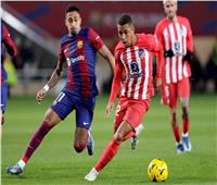 موعد مباراة برشلونة وأتلتيكو مدريد في ذهاب نصف نهائي كأس ملك إسبانيا.. والقنوات الناقلة
