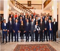 وزير الخارجية يلتقي الجالية المصرية بأديس أبابا.. ويؤكد: اعتزاز مصر بانتمائها الأفريقي