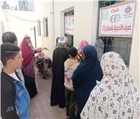 الكشف على 1428 مواطن بالمجان بدمياط 