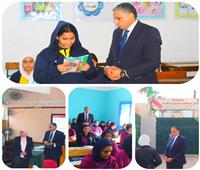 مدير تعليم الجيزة يؤكد على تكثيف الإشراف اليومي  والمتابعة المستمرة لنسب الحضور