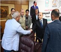 محافظ الغربية الجديد يعقد أول اجتماع له مع رؤساء المراكز والمدن