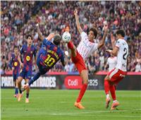انطلاق مباراة برشلونة وجيرونا في الدوري الإسباني