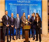 محافظ البنك المركزي يشهد تكريم البورصة للبنك التجاري الدولي