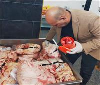 «بيطري القليوبية» يضبط طنًا ونصف لحوم غير صالحة للاستهلاك بالخانكة