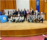 طلاب جامعة الإسماعيلية الأهلية يحصدون المركز الثالث في مهرجان جوالة جامعة قناة السويس