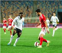 الأهلي يتقدم على الجونة بهدف في الشوط الأول 