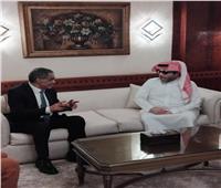 وزير الدولة للإعلام يستقبل تركي الشيخ على هامش زيارته لمصر 
