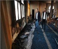 مستوطنون يحرقون جزءا من مسجد بشمال الضفة الغربية المحتلة
