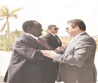 رئيس المخابرات العامة يلتقى المستشار الأمنى لرئيس جنوب السودان
