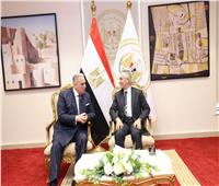 وزير العدل يستقبل رئيس وأعضاء مجلس إدارة نادي قضاة مصر