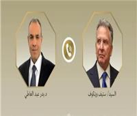 وزير الخارجية يبحث مع المبعوث الأمريكي الخاص للشرق الأوسط التطورات الإقليمية