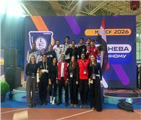 ذهبية وفضية لمصر في بطولة كأس بافيل للخماسي الحديث ببيلاروسيا 