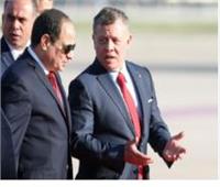 الرئيس السيسي يجري اتصالا هاتفيًا مع ملك الأردن ويؤكد تضامن مصر مع الأشقاء