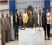 مشاجرة بالأسلحة النارية والبيضاء في بني سويف.. وضبط طرفيها