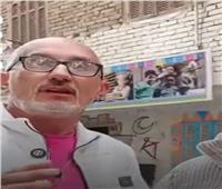 بالفيديو | سائح أجنبي في زيارته الأولى لمصر يصف أجواء إفطار المطرية