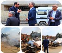 محافظ الجيزة يتفقد حالة النظافة والإشغالات بالوراق ومراكز أوسيم ومنشأة القناطر