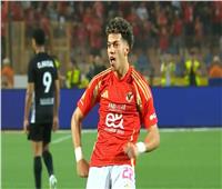 إمام عاشور أفضل لاعب في مباراة الأهلي والمقاولون