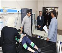 محافظ المنوفية يفاجئ مستشفى قويسنا المركزي ويحيل 224 للتحقيق