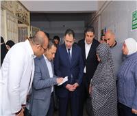 محافظ دمياط يتفقد مستشفى كفر سعد المركزي والطوارئ