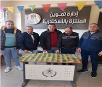  ضبط 126 بطاقة تموينية داخل أحد المخابز بالإسكندرية للضرب الوهمي 