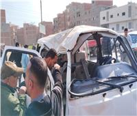إصابة ٥ أشخاص في انقلاب ميكروباص بالمحلة الكبرى ونقلهم للمستشفى 