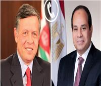 السيسي يؤكد للملك عبد الله الثاني تضامن مصر الكامل مع الأردن ويدين الهجمات الإيرانية