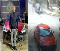 بسبب الخلاف على الفلوس.. ميكانيكي يقود سيارة بلا لوحات ويثير الذعر بمنطقة سكنية