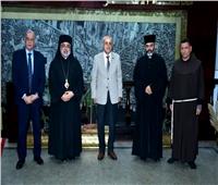 الأنبا يواقيم أسقف عام إسنا وأرمنت يهنئ محافظ الأقصر بعيد الفطر المبارك