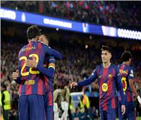 خمسة أهداف| شوط أول مثير بين برشلونة ونيوكاسل في إياب دور 16 بدوري الأبطال