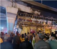 السيطرة على حريق بعدد من المحال التجارية بمنطقة الكيلو 21 غرب الإسكندرية 