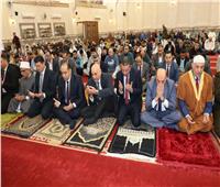 محافظ المنوفية يؤدي شعائر صلاة عيد الفطر المبارك بمسجد الرؤوف الرحيم