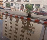 صور| كسر في خط مياه بقنا وتدخل عاجل من للمحافظ 