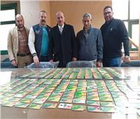 ضبط 255 بطاقة تموينية و63 شيكارة دقيق في حملة مكبرة بالغربية